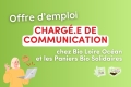 Offre d'emploi : Chargé.e de communication